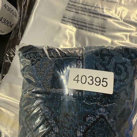 Tudor Court Jacket Women L Large Blue Geometric Button Up Long Sleeve Casual - Picture 7 of 7